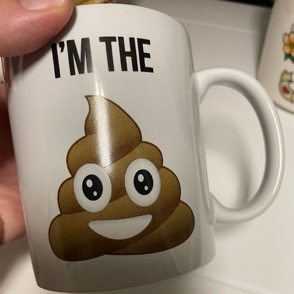 Other - I’m the Shit emoji Mug Poop Turd